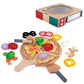 Ξύλινο Παιχνίδι Perfect Pizza Playset 29τμχ - Hape