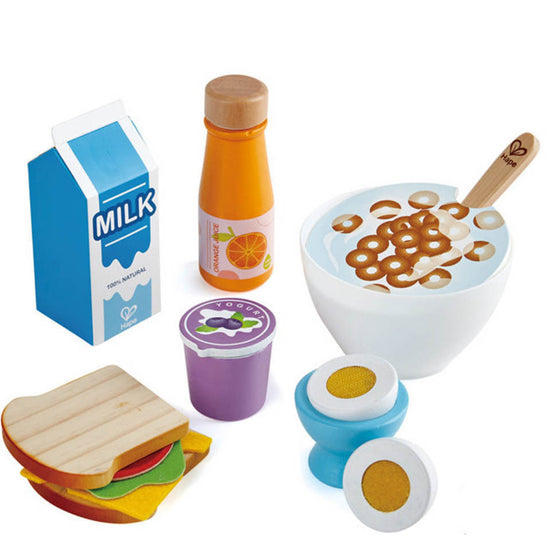 Ξύλινο Σετ Πεντανόστιμο Πρωινό Breakfast Playset 13τμχ - Hape