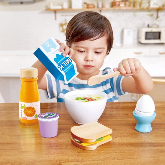 Ξύλινο Σετ Πεντανόστιμο Πρωινό Breakfast Playset 13τμχ - Hape