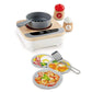 Ξύλινο Σετ Χαρούμενο Τηγάνισμα Fun Fan Fryer 8τμχ - Hape