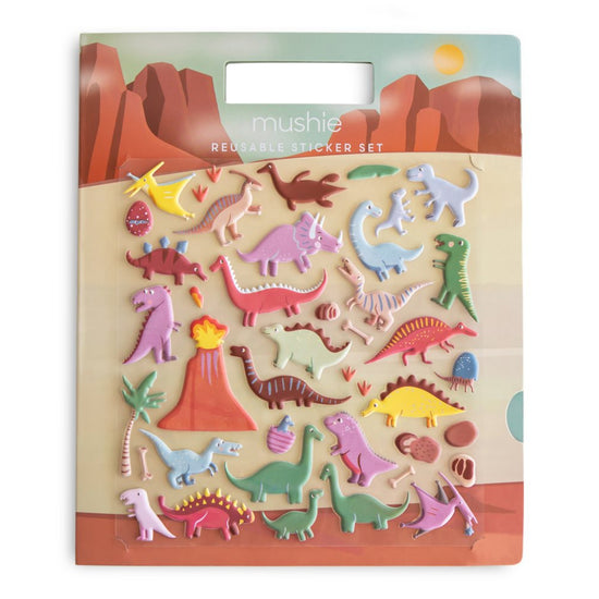 Αυτοκόλλητα Πολλαπλών Χρήσεων Dino Set - Mushie