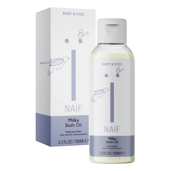 Βρεφικό & Παιδικό Milky Bath Oil Λαδάκι Μπάνιου 100ml - Naif