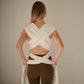 Υφασμάτινος Μάρσιπος Wrap Beige Melange - Mushie