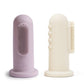 Βρεφική Οδοντόβουρτσα Δαχτύλου Σετ 2τμχ - Lilac/ Ivory - Mushie